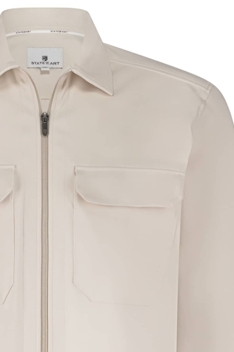 State of Art shirt ls plain - zip